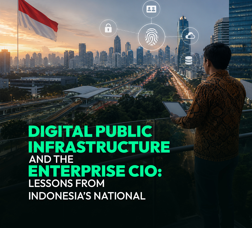 Digital Public Infrastructure and the Enterprise CIO: Lessons from Indonesia’s National DPI Rollout